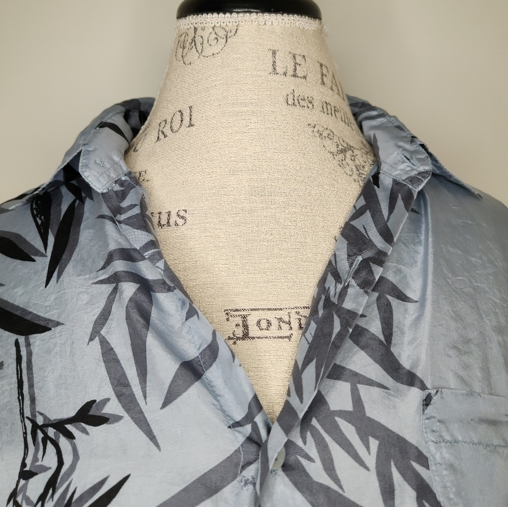 Vintage Silk Hawaiian Short Sleeve Shirt - Picture 6 of 10